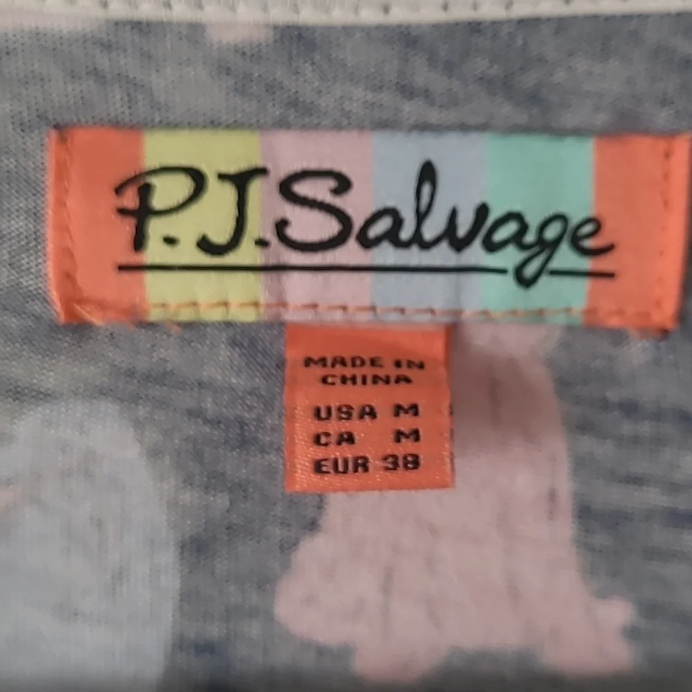 PJ Salvage Dog Print Pajama Set Medium - Picture 5 of 15